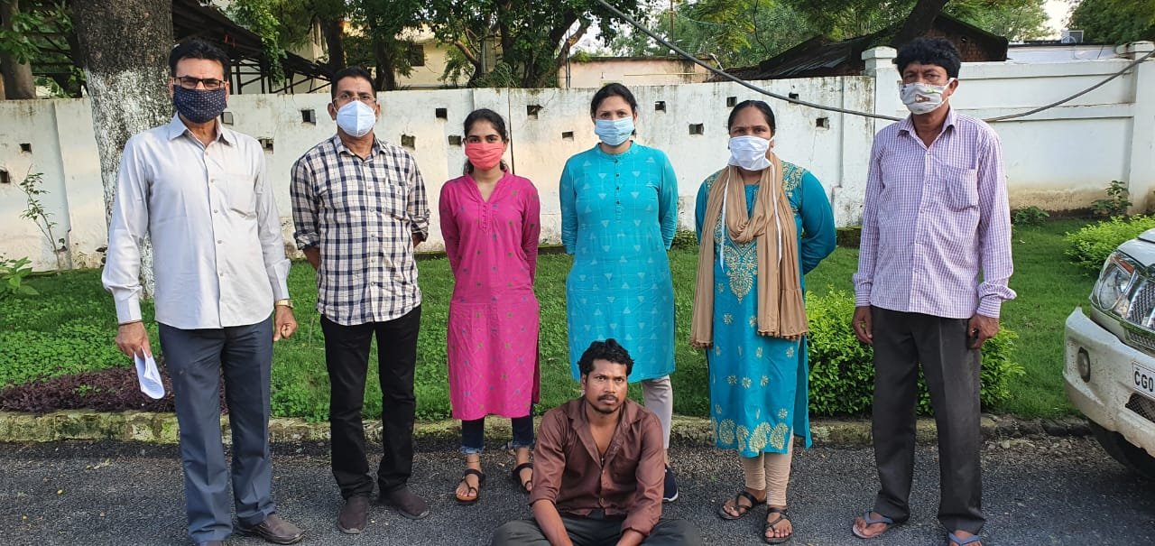 बोरतलाब में आबकारी विभाग ने की कार्यवाही
