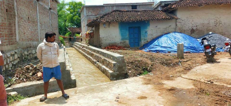 रायपुर – अब बानो में नहीं आएगी नाले की बाढ़ , मंत्री  मोहम्मद अकबर की पहल पर बना पक्का नाला
