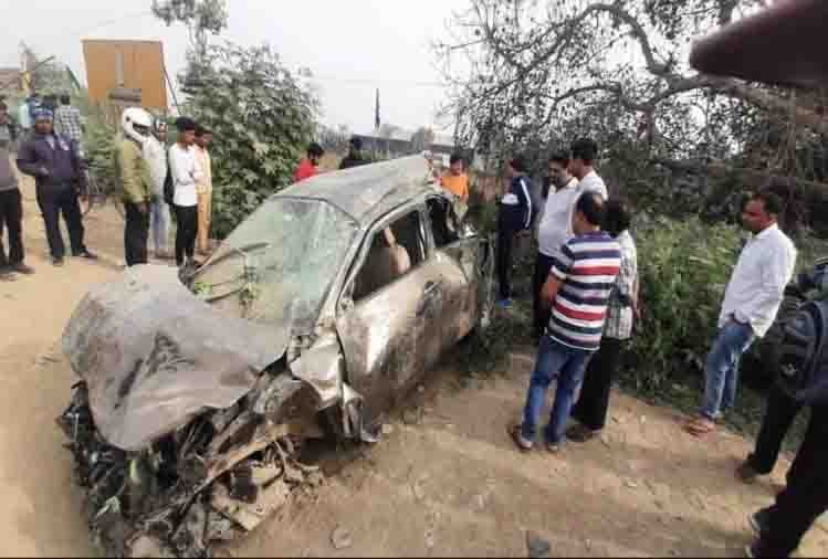 किच्छा में शादी से लौट रही कार हुई हादसे का शिकार, दुल्हन की मां समेत तीन लोगों की मौत