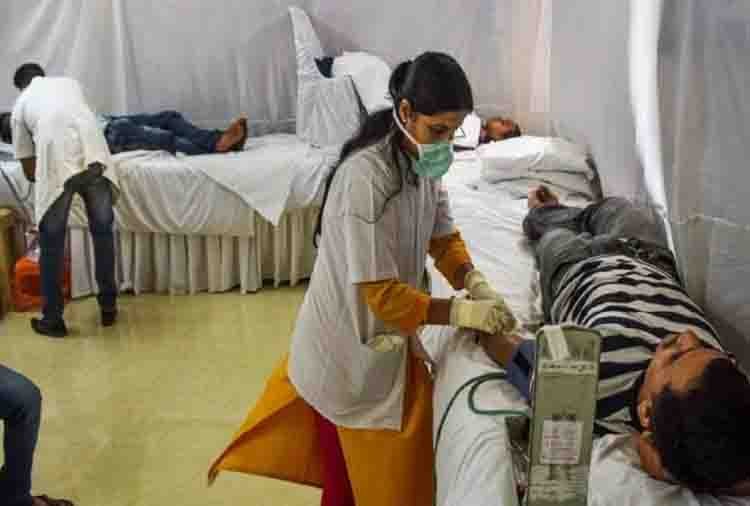 तीन सप्ताह में बढ़े 175 मरीज, 50 फीसदी से अधिक आईसीयू में भर्ती