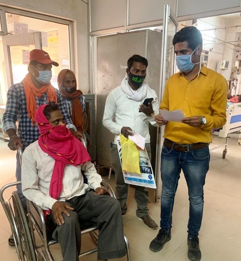 युकां नेता विशु अजमानी ने पेश की सेवा की अनोखी मिसाल