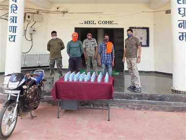 छह दिन में शराब तस्करी के 44 मामले, सभी महाराष्ट्र की शराब