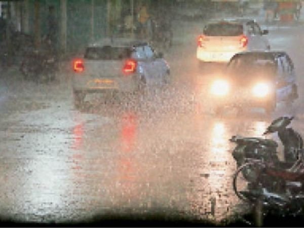 शाम को बौछारें, 25 तक अच्छी बारिश के आसार