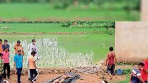 पिता की गला दबाकर की हत्या, लाश खेत में दबा दी, पांच दिन बाद किया सरेंडर