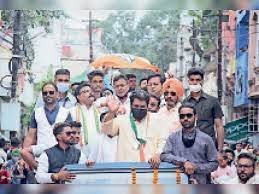 पदभार ग्रहण करने के बाद राजनांदगांव पहुंचे युवा आयोग के अध्यक्ष जितेन्द्र मुदलियार ने कहा