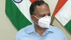 स्वास्थ्य मंत्री सत्येंद्र जैन का बयान, संक्रमण दर पांच प्रतिशत बढ़ती है तो बिना देरी लगाएंगे लॉकडाउन