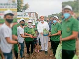 औषधीय पौधों की उपलब्धता के लिए निशुल्क वितरण