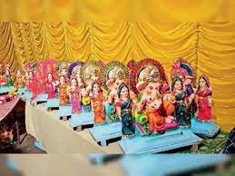 पंडालों में कोराेना प्रोटोकॉल के बीच होगी पूजा-अर्चना
