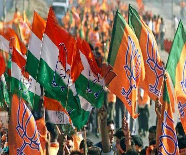 हिमाचल, कर्नाटक में BJP- कांग्रेस में टक्कर, बंगाल में TMC आगे