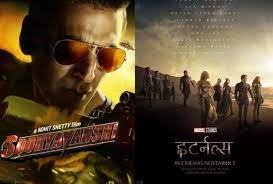 एडवांस बुकिंग में ‘इटर्नल्स’ आगे, पहले दिन ‘सूर्यवंशी’ के सामने ये चुनौती