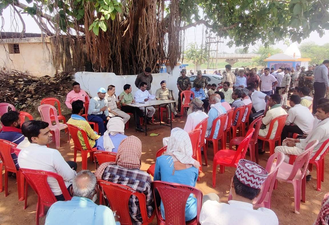 रायपुर : समाज प्रमुख एवं ग्रामीणों ने बिरनपुर घटना की कड़ी निंदा की