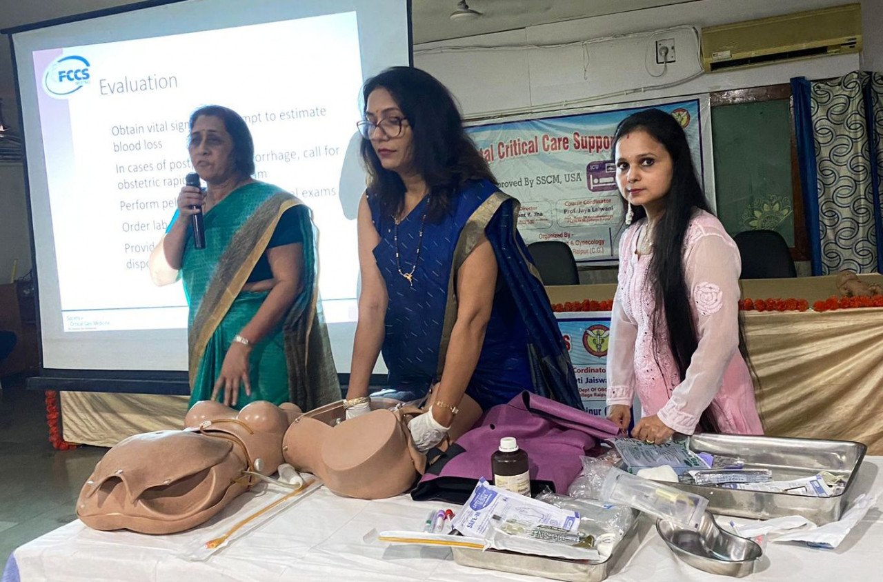 रायपुर : प्रसूति रक्तस्राव मातृ मृत्यु दर का सबसे अधिक ज्ञात एवं उल्लेखित कारण