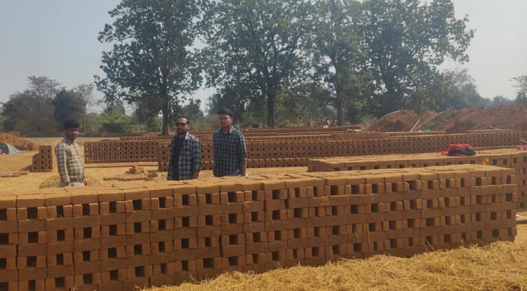 वनभूमि पर अवैध ईंट भट्ठा, राजस्व विभाग ने की कार्यवाही