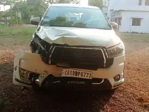 CG : बिलासपुर-रायपुर हाईवे में मजदूर की मौत, 100 की स्पीड में थी कार