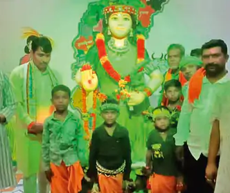 खैरागढ़ : बलदेवपुर में किया गया छत्तीसगढ़ महतारी की प्रतिमा का अनावरण