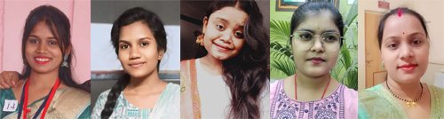 राजनांदगांव : कमला कॉलेज की पांच छात्राएं प्रावीण्य सूची में