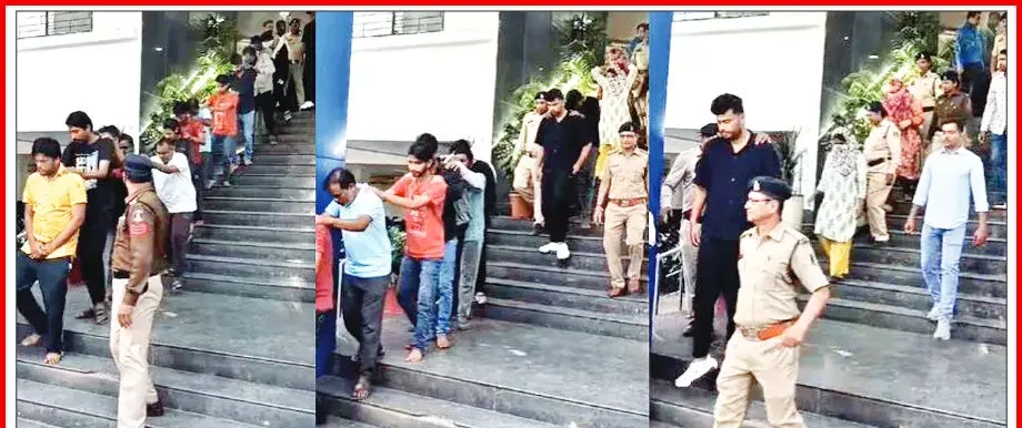 CG : विदेशी युवतियां उपलब्ध करा रहे 17 दलाल धरे गए