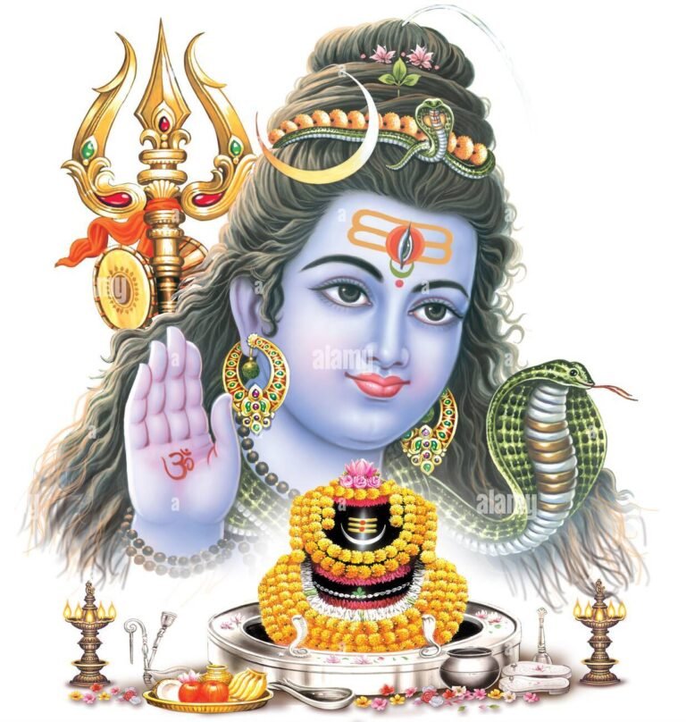 hindu-god-shiva-digital-painting-2G915R3