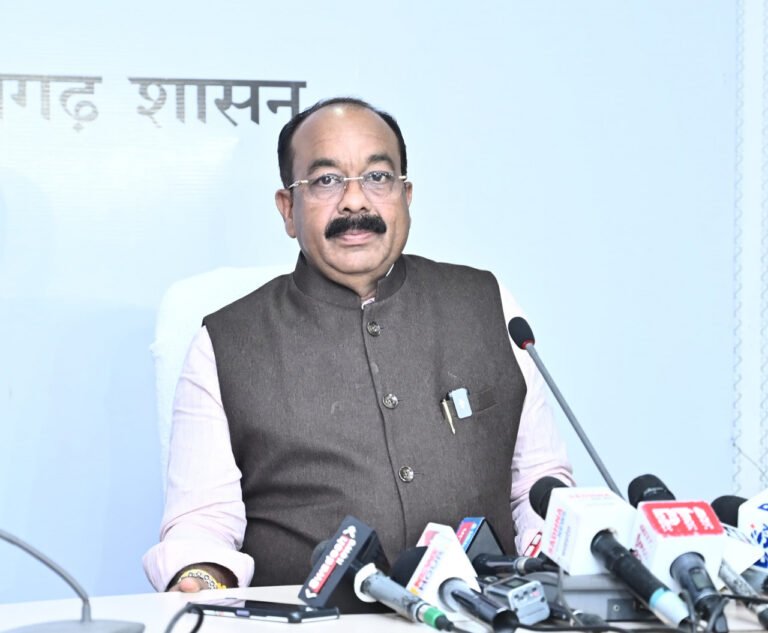 रायपुर : उप मुख्यमंत्री श्री अरुण साव ने कैबिनेट की बैठक में लिए गए निर्णयों की जानकारी दी