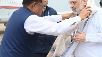 रायपुर : केंद्रीय गृह मंत्री शाह के छत्तीसगढ़ आगमन पर मुख्यमंत्री साय ने स्वामी विवेकानंद एयरपोर्ट पर किया स्वागत