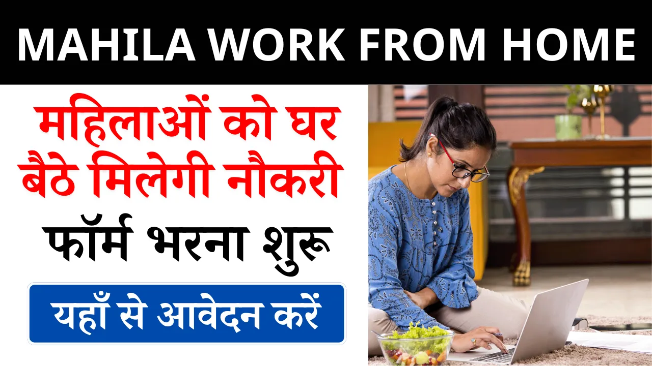 Mahila Work From Home Job: