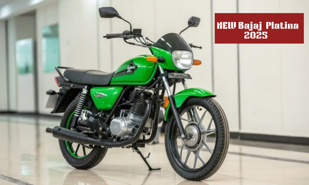 New Bajaj Platina 100 cc bike