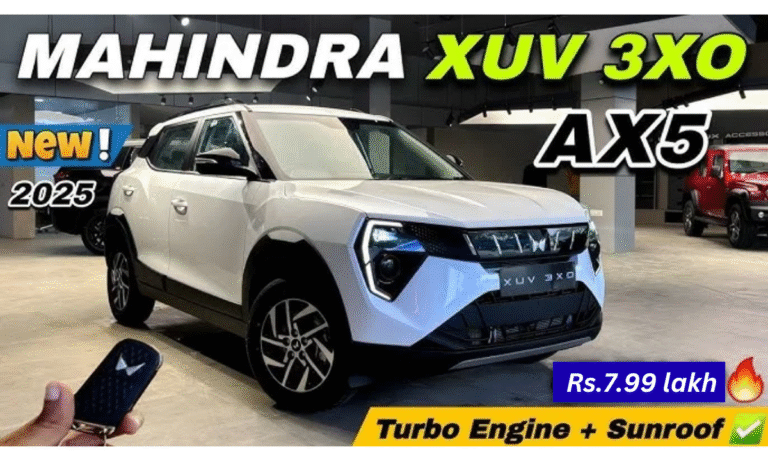 mahindra XUV 3XO new model 2025