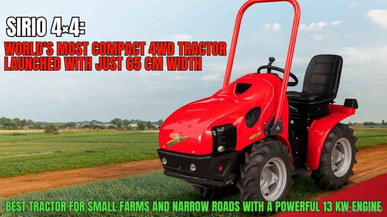 Sirio 4×4 Tractor