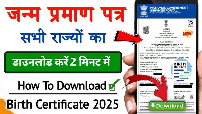 Birth Certificate Online Download