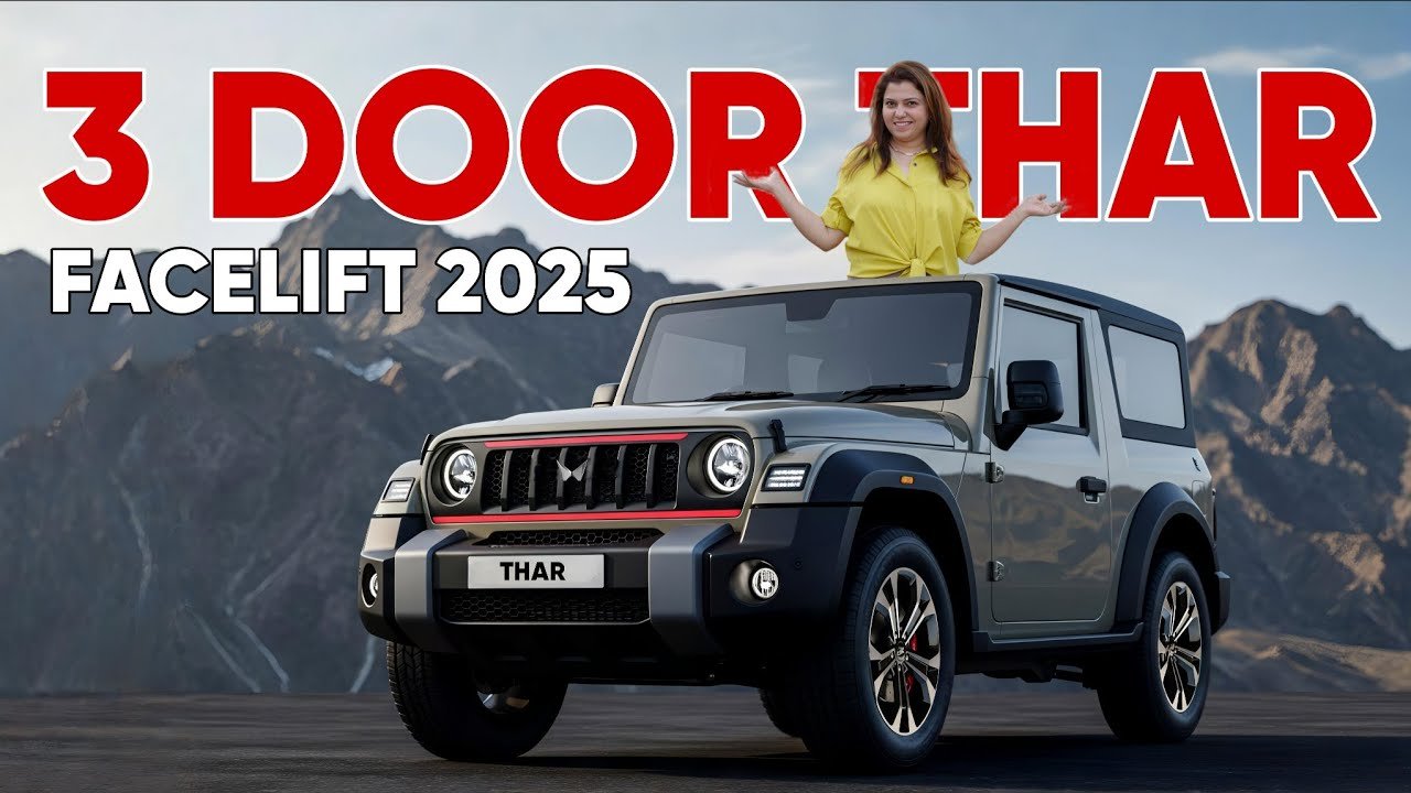 New 3-Door Mahindra Thar