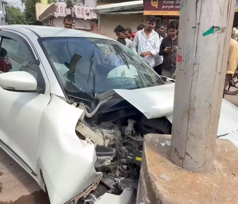 फॉर्च्यूनर-डिजायर भिड़ंत